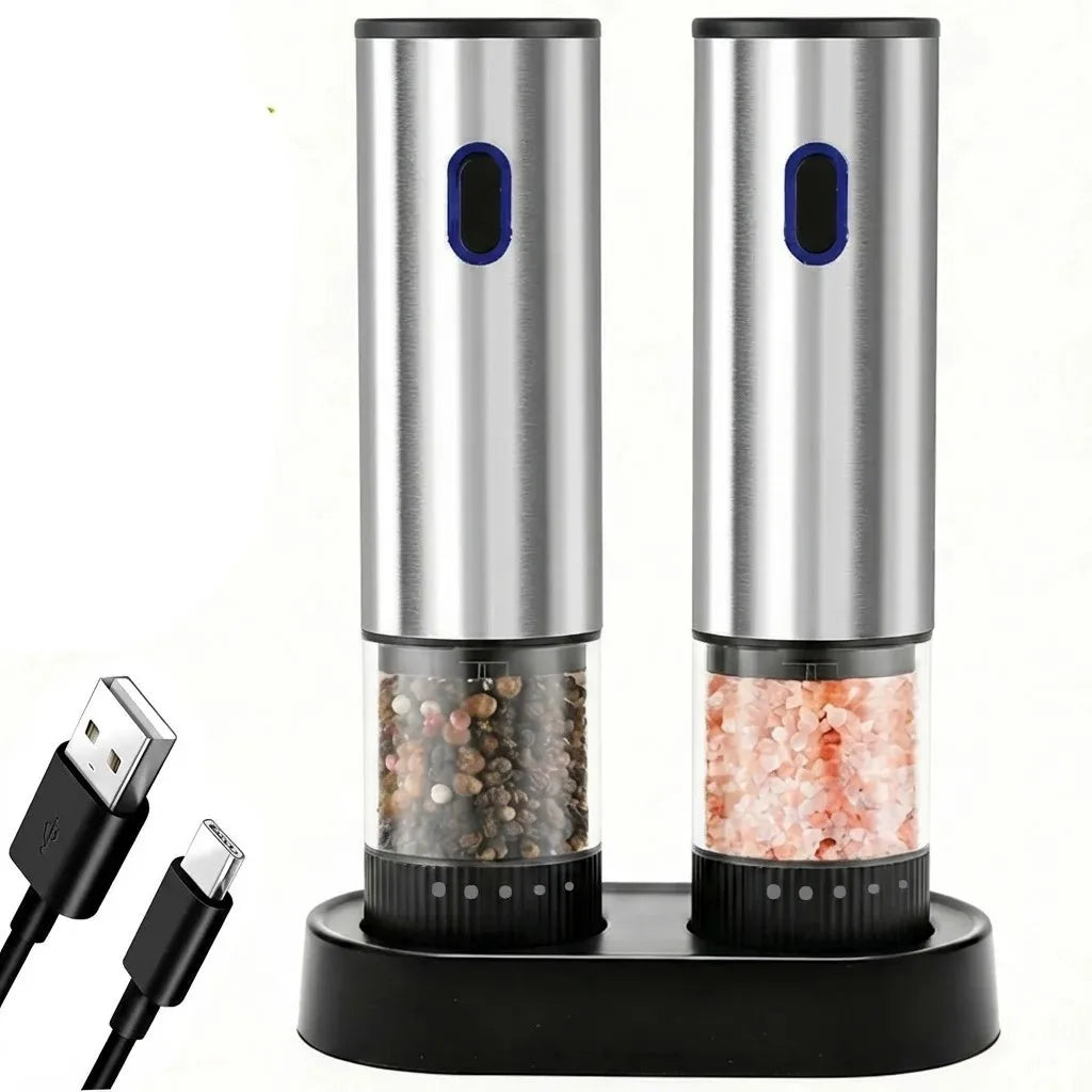 Electric Rechargeable Salt & Pepper Grinder