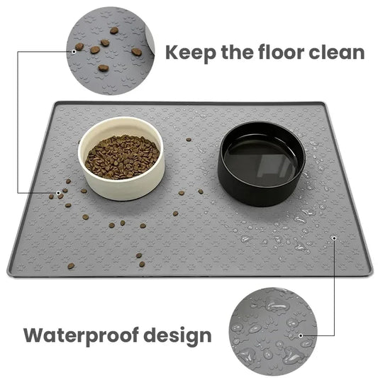 Waterproof Silicone Pet Feeding Placemat
