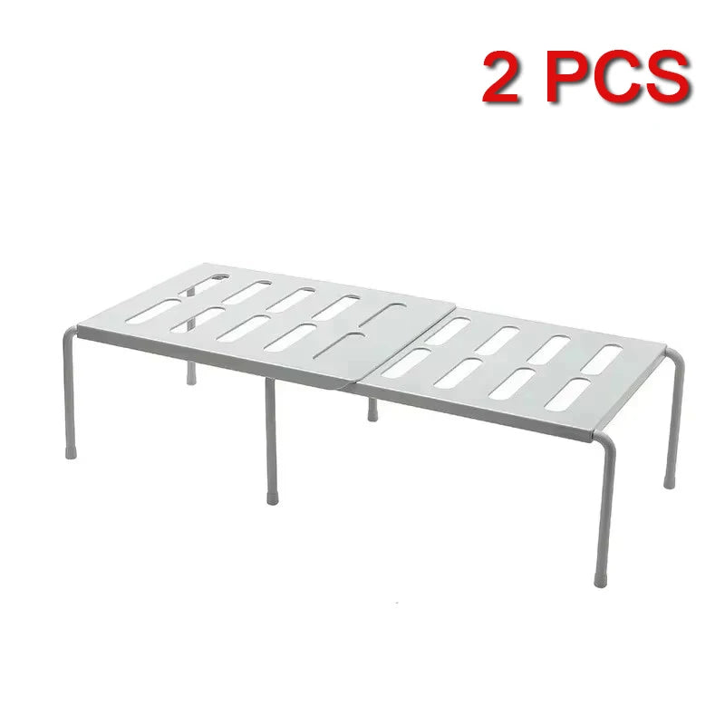 Adjustable ABS Shoe Rack Organizer