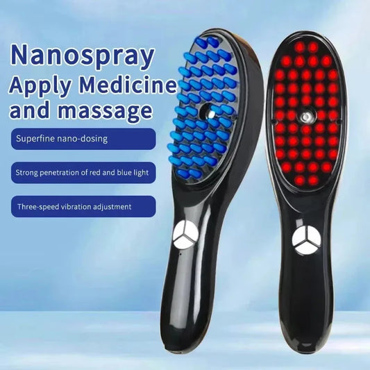 Electric LED Scalp Massage Comb