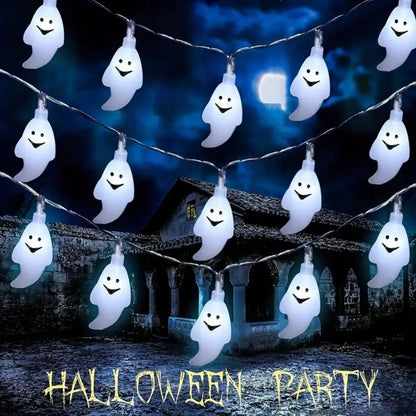 Halloween Ghost String Lights