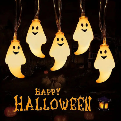 Halloween Ghost String Lights