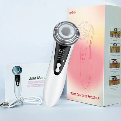 EMS Facial Massager with LED Light Therapy