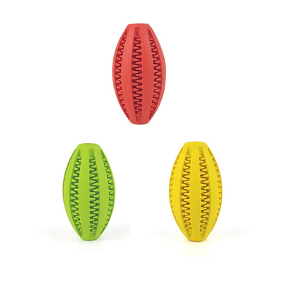 Durable Natural Rubber Dog Chew & Teeth Cleaning Ball