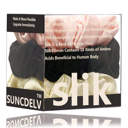 Soft Silk Hair Ties
