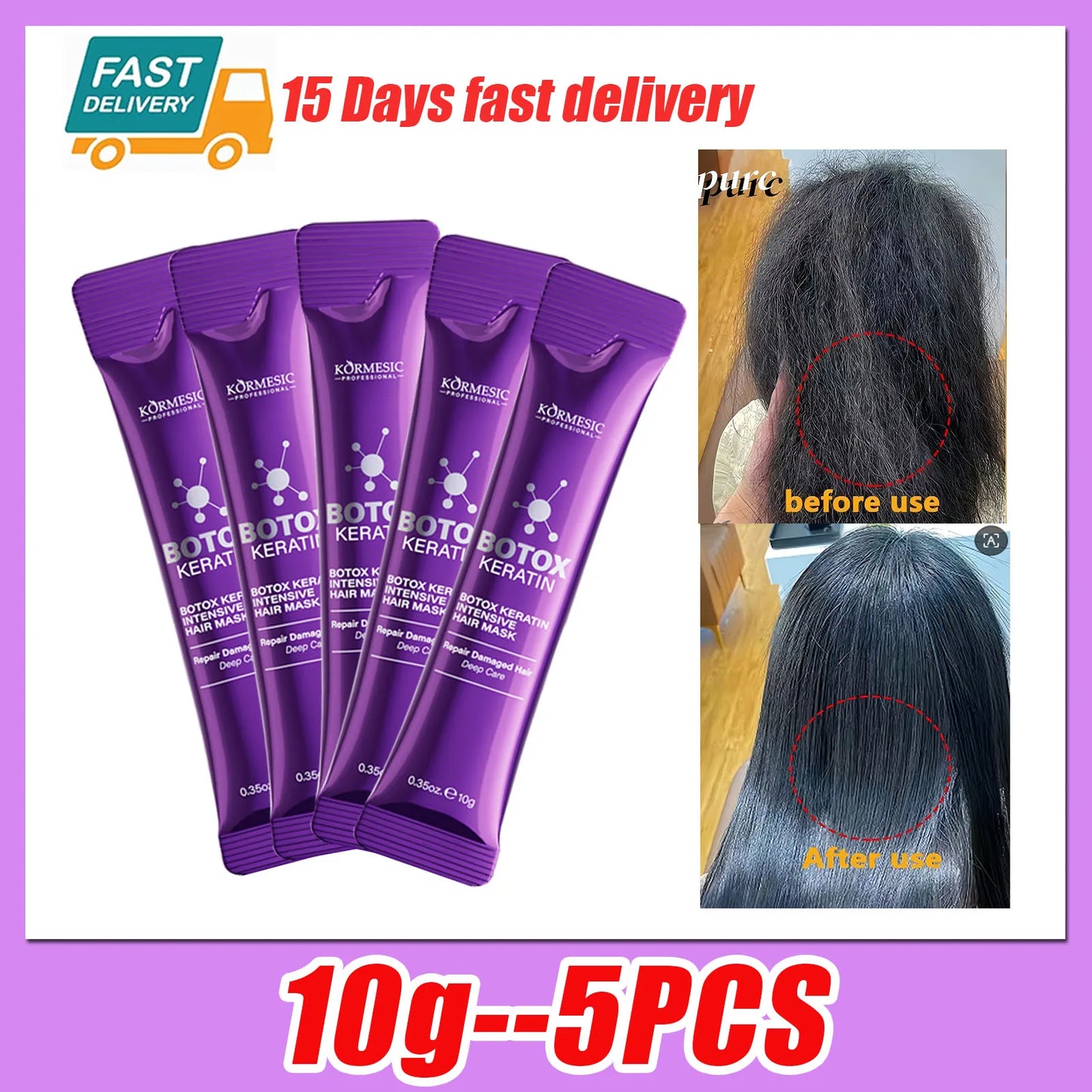 Keratin 5-Second Repair Hair Mask