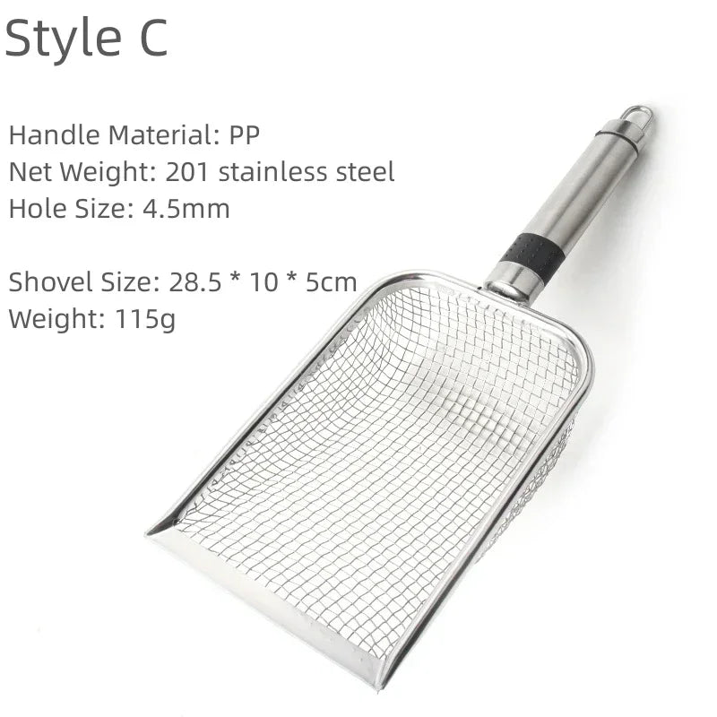 Pet Cat Waste Shovel Long Handle