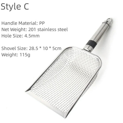 Pet Cat Waste Shovel Long Handle