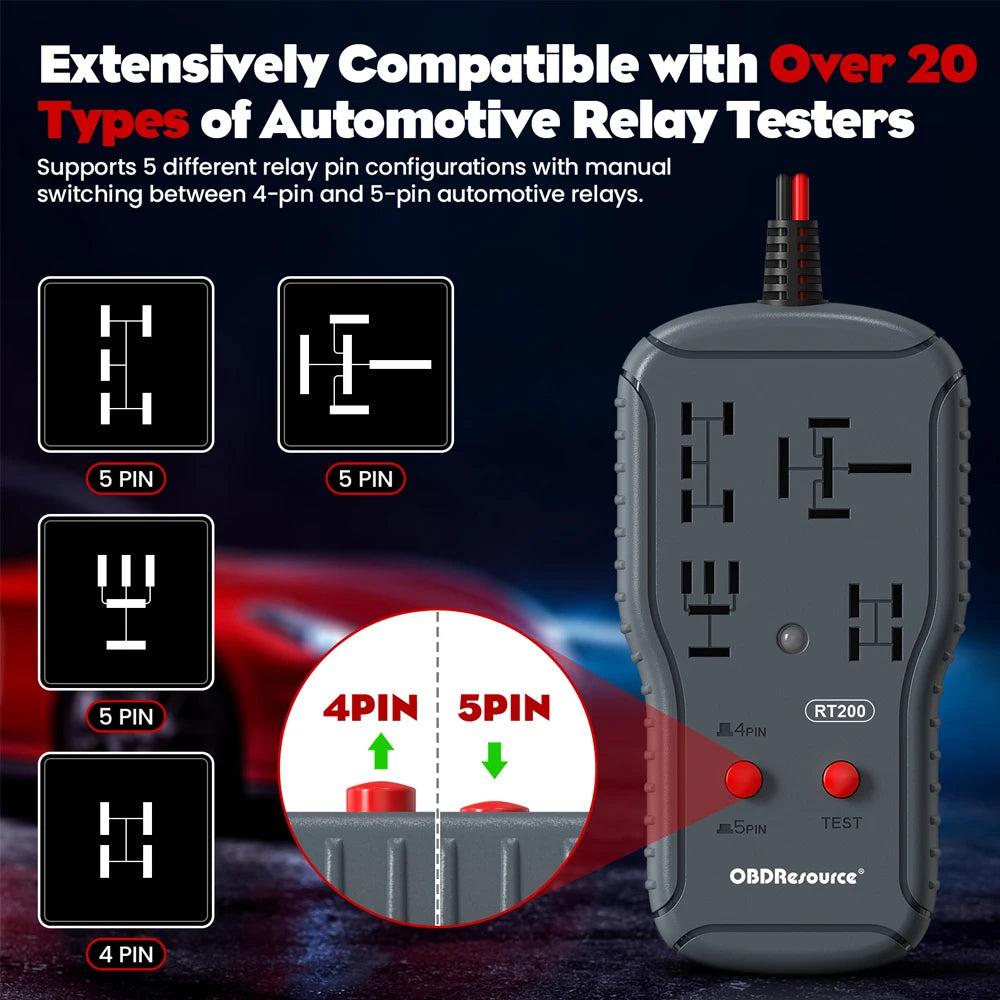 Professional Voltage Tester Battery Checker