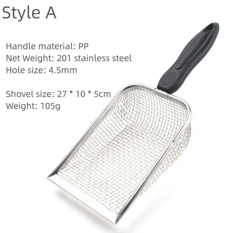 Pet Cat Waste Shovel Long Handle