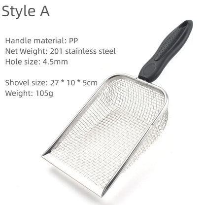 Pet Cat Waste Shovel Long Handle