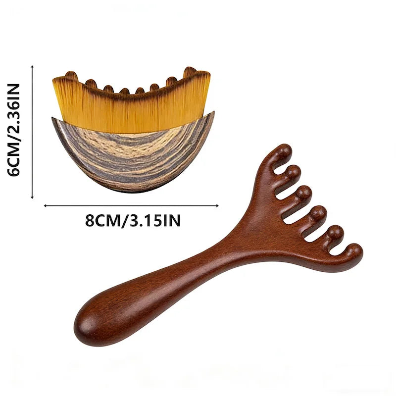 Lymphatic Contour Face & Head Massage Comb