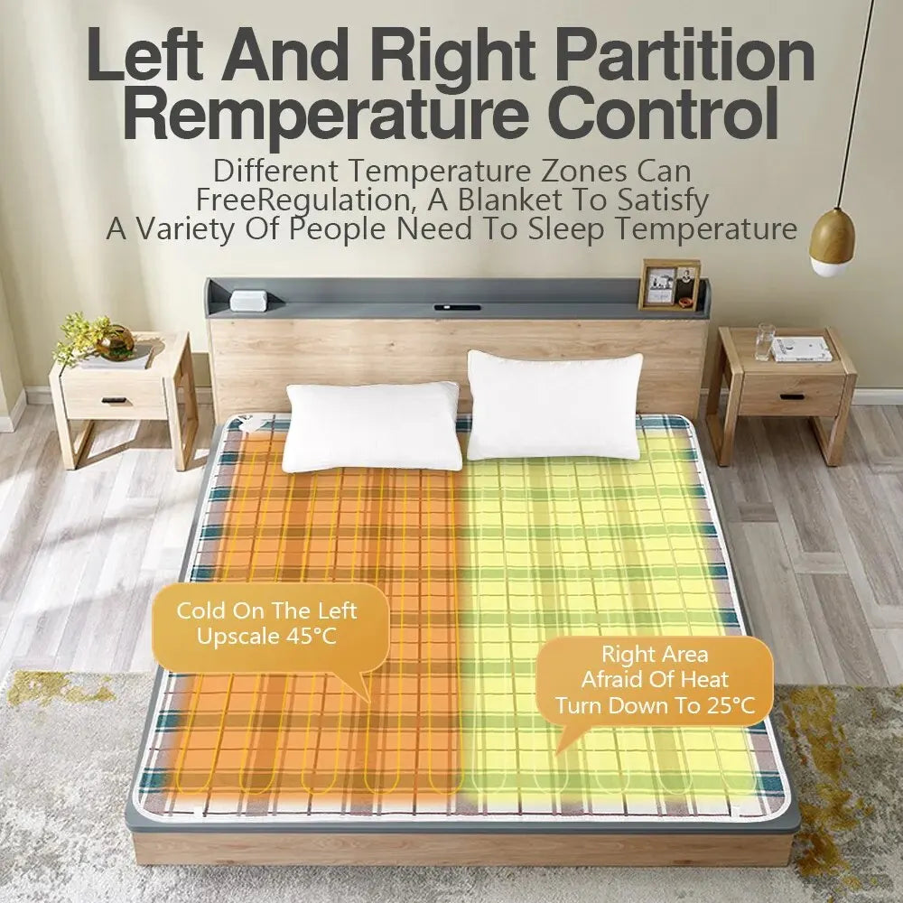 Electric Blanket Heated Mattress 220V/110V Thicker