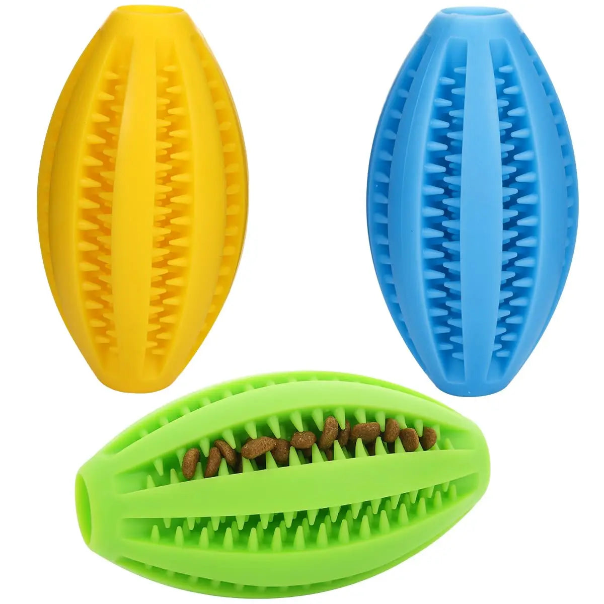 Durable Natural Rubber Dog Chew & Teeth Cleaning Ball