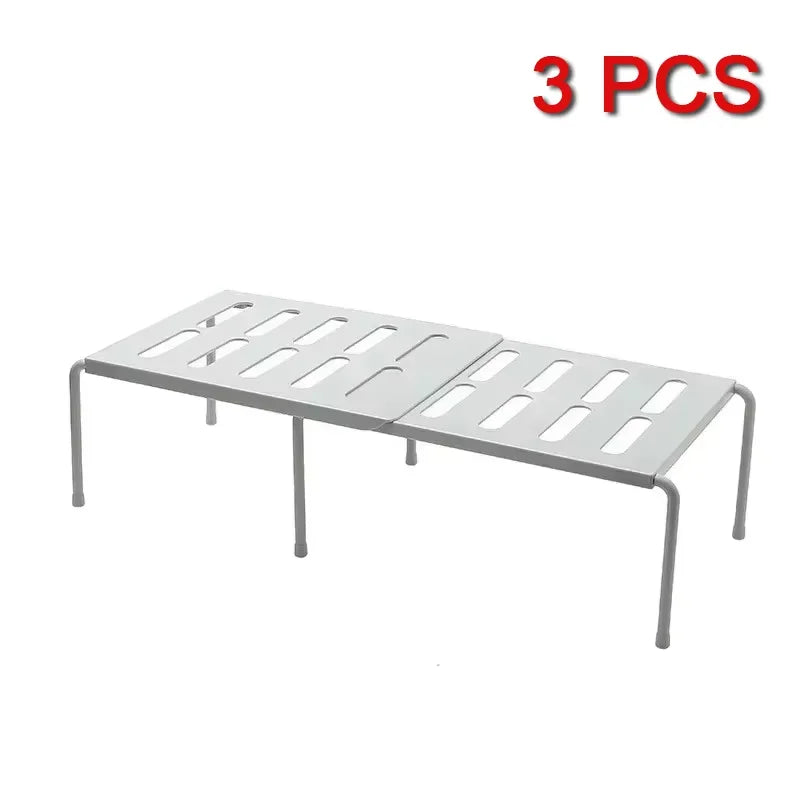Adjustable ABS Shoe Rack Organizer