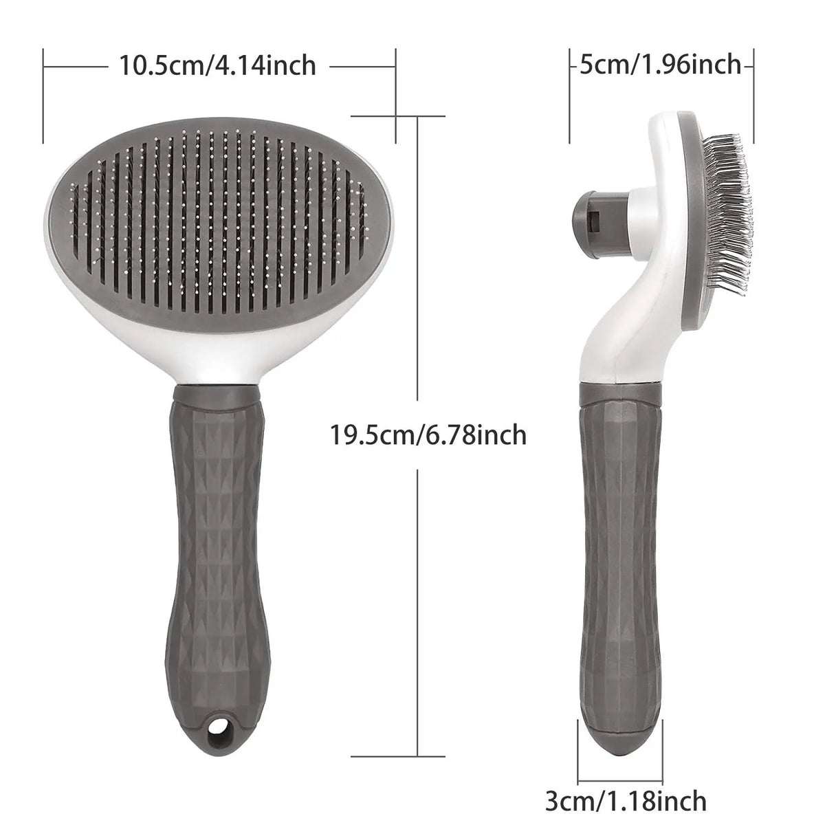 Self-Cleaning Pet Hair Remover Grooming Brush