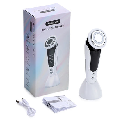 EMS Facial Massager with LED Light Therapy