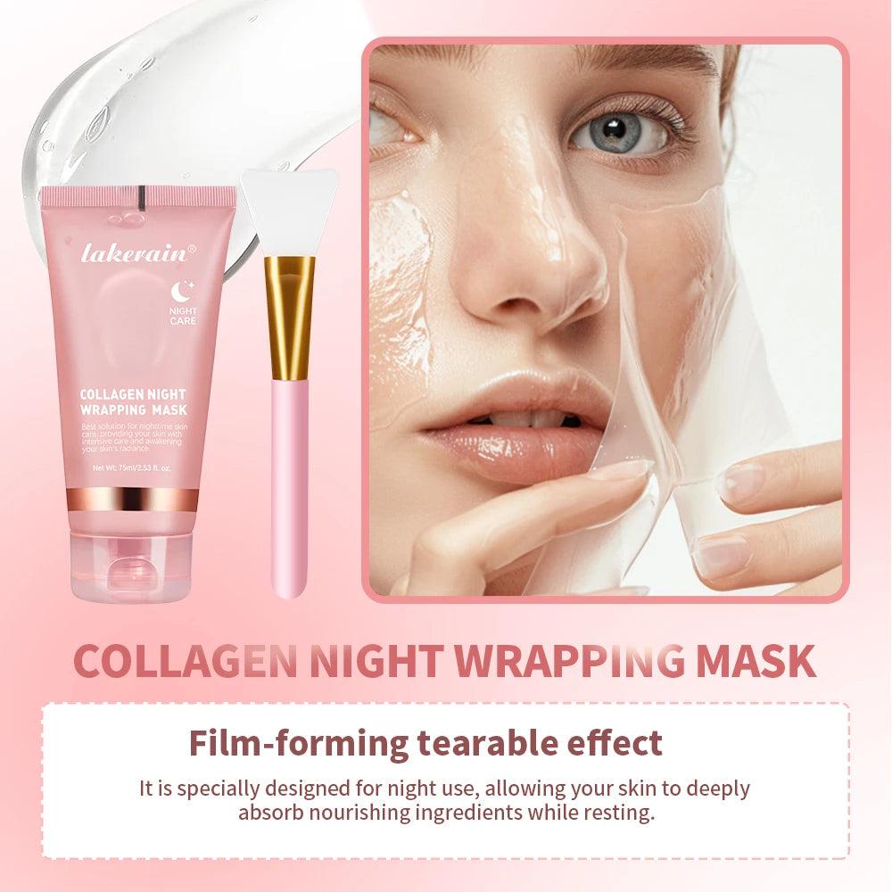 Collagen Wrapping Mask & Brush Set