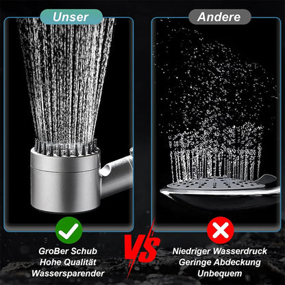 3 Modes Handheld Shower Head with Massage Brush