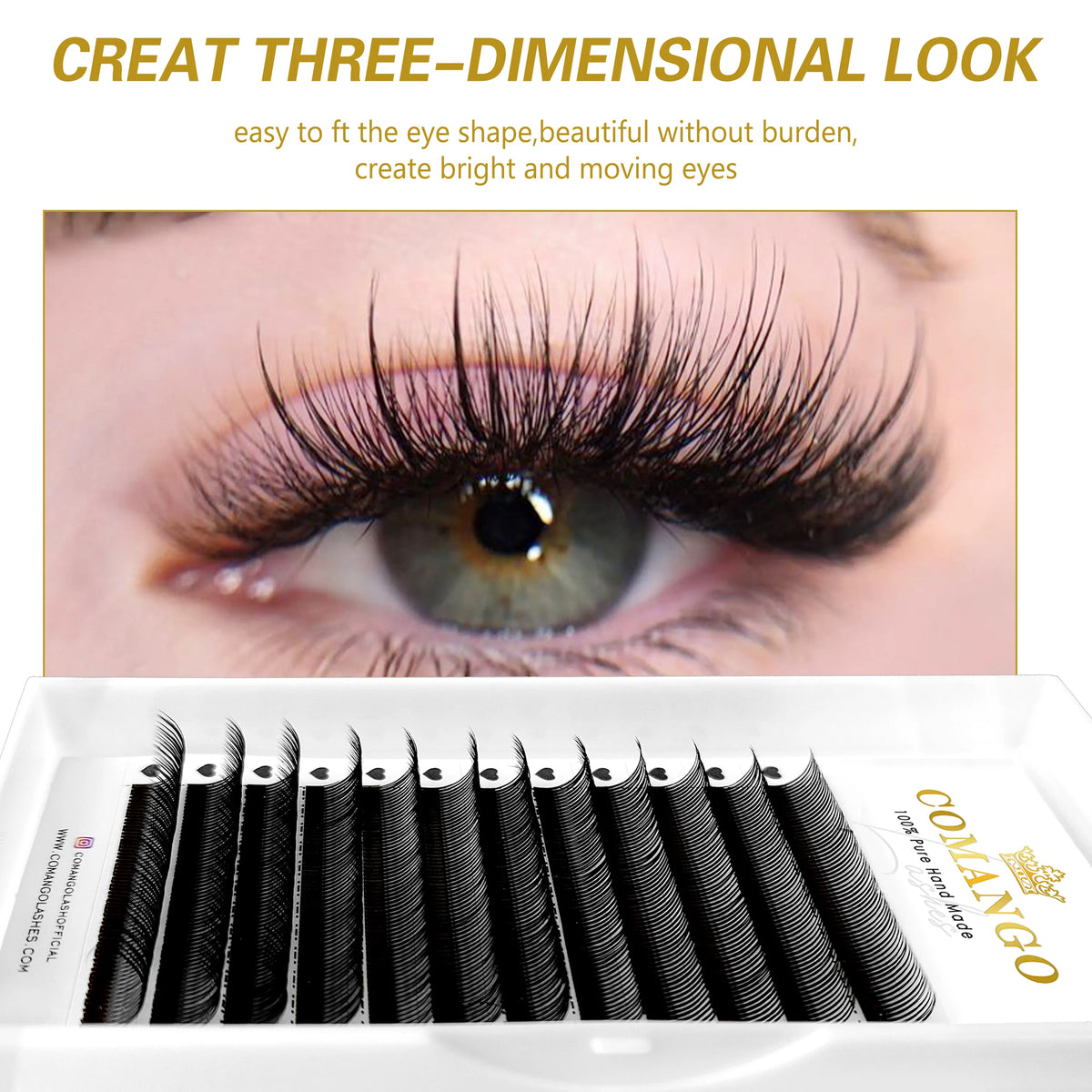 CoMango Premium 5D Flower Fairy Lashes
