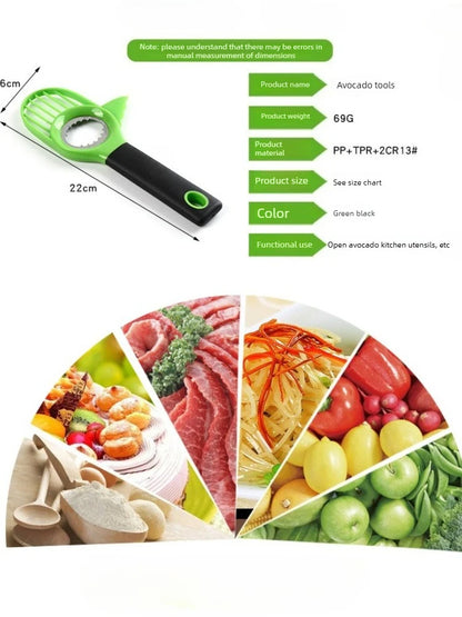 Stainless Steel Avocado & Fruit Cutter