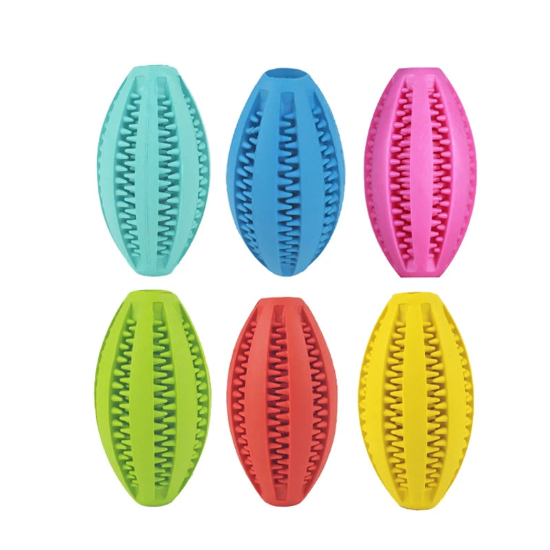Durable Natural Rubber Dog Chew & Teeth Cleaning Ball