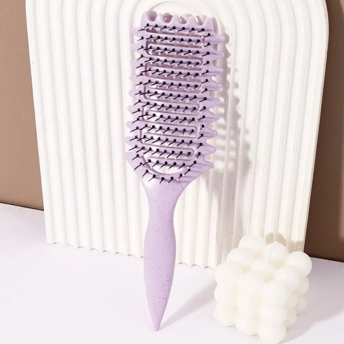 Curling Styling Brush & Hollow Massage Comb