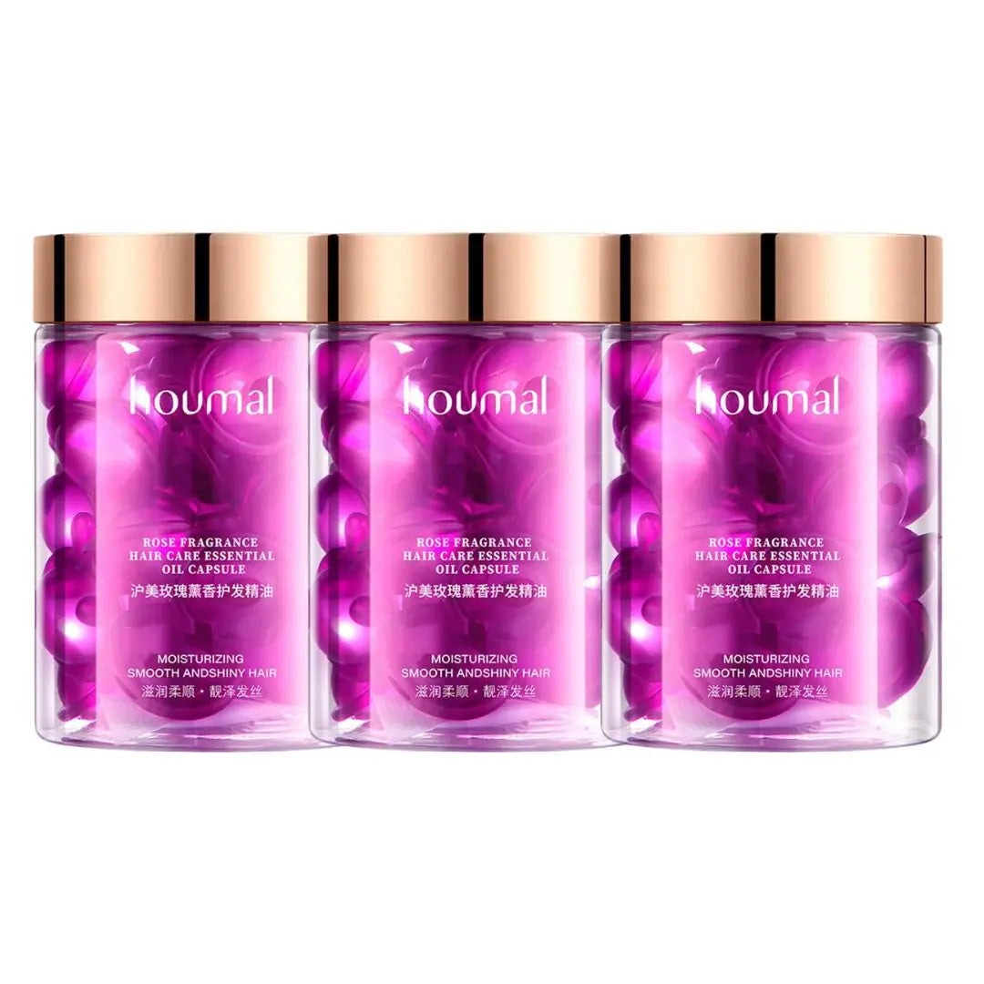 Rose Essence Hair Serum Capsules
