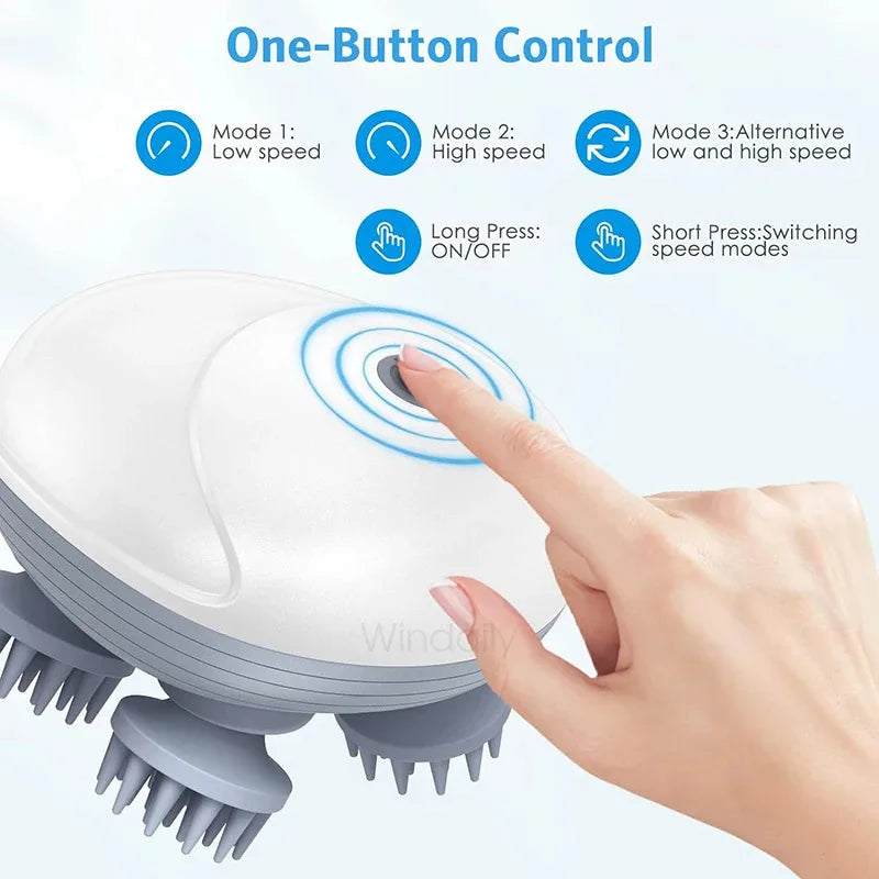 Electric Scalp & Body Massager