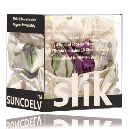 Soft Silk Hair Ties