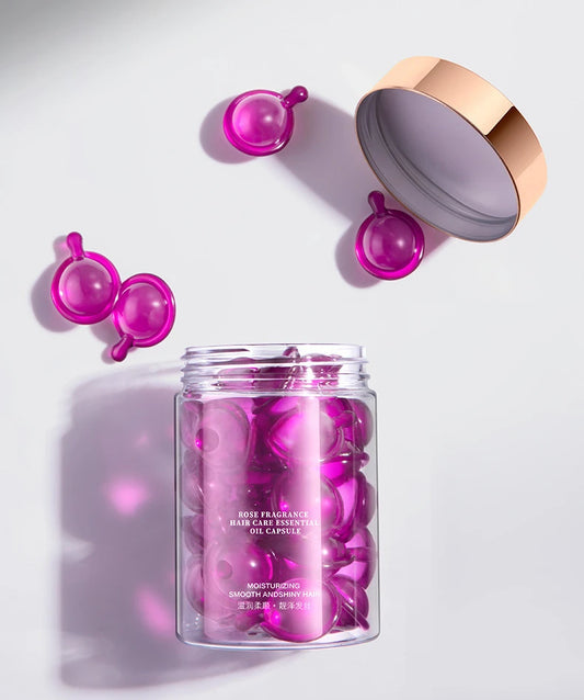 Rose Essence Hair Serum Capsules