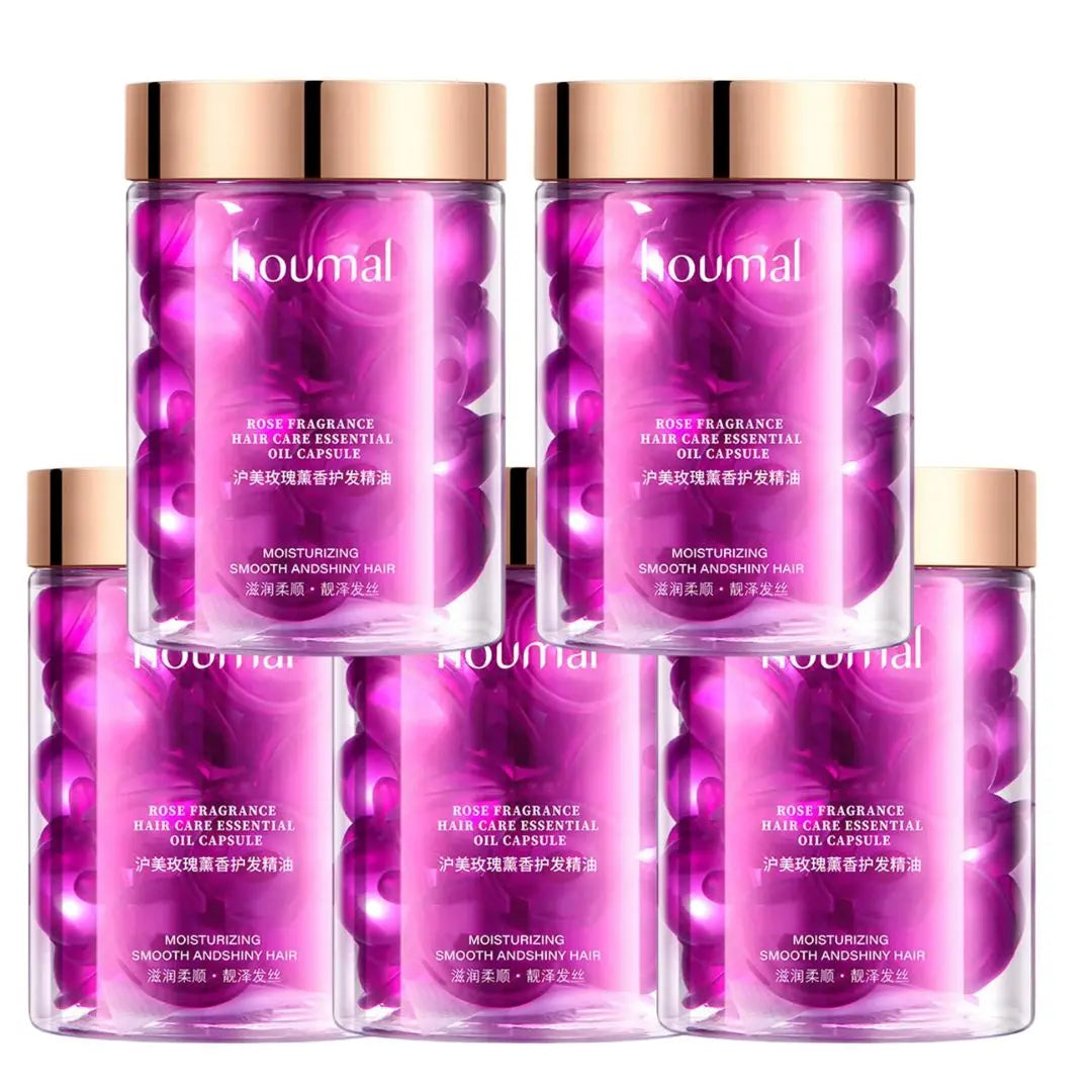 Rose Essence Hair Serum Capsules