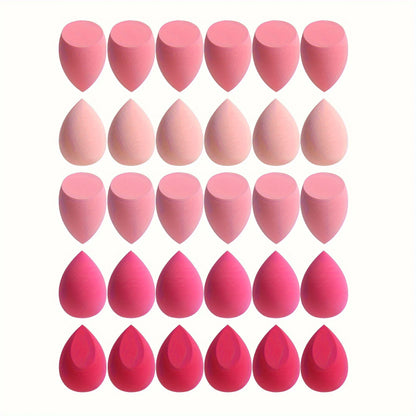 7piece/18piece makeup sponge set