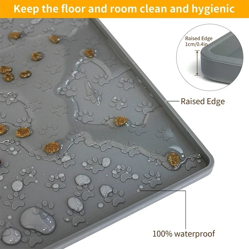 Waterproof Silicone Pet Feeding Placemat