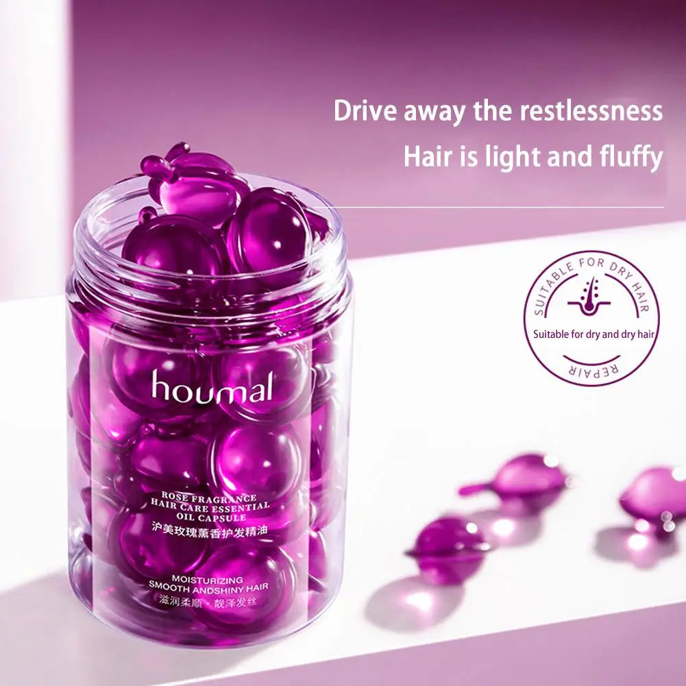 Rose Essence Hair Serum Capsules