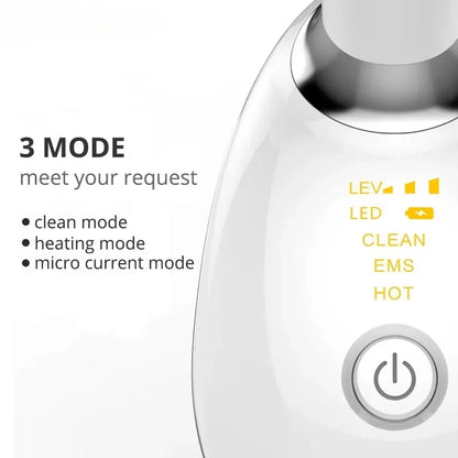 Portable 7-Color LED Face & Neck Massager