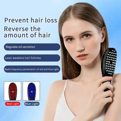 Electric LED Scalp Massage Comb