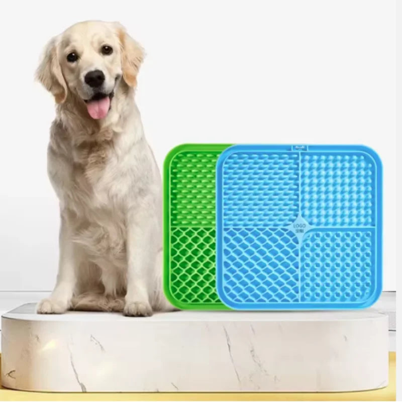 Silicone Pet Lick Mat Slow Feeder & Bathing Distraction