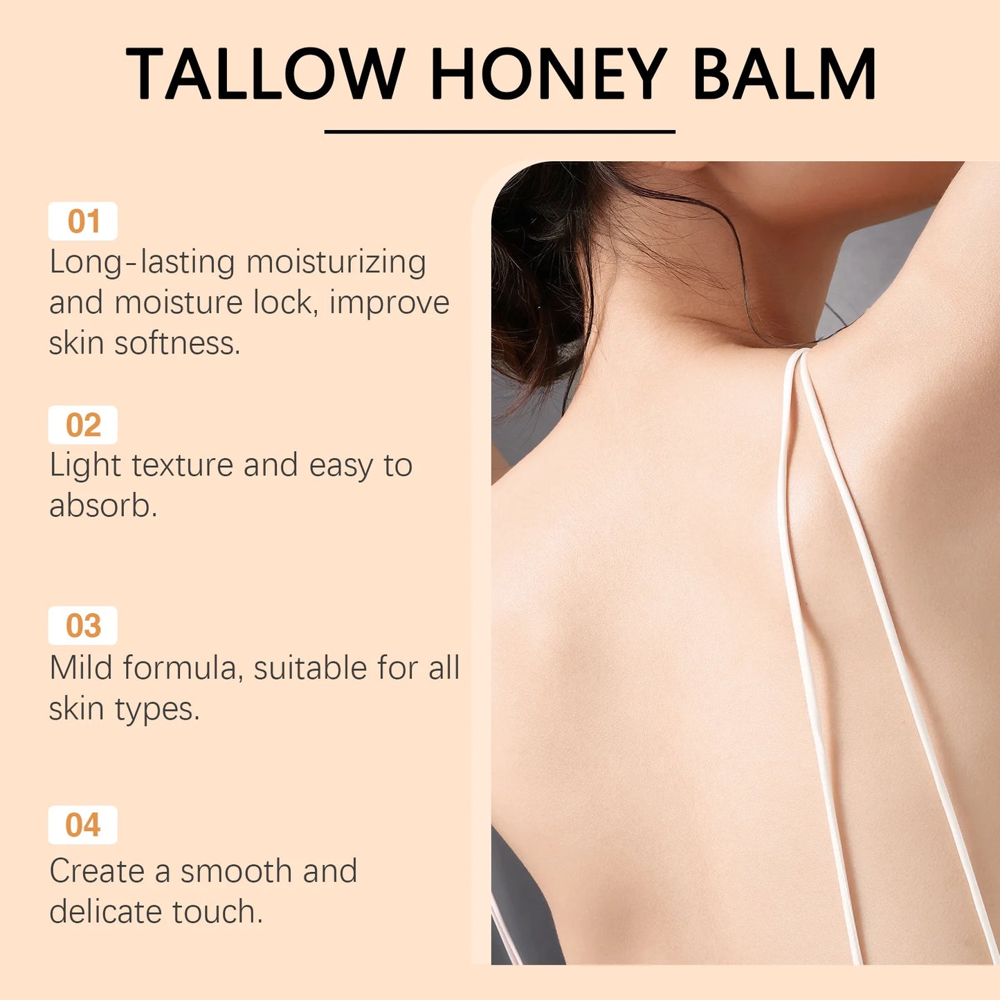 Tallow & Honey Glow Hydrating Cream