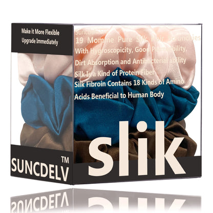 Soft Silk Hair Ties