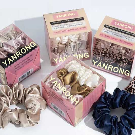 Soft Silk Hair Ties