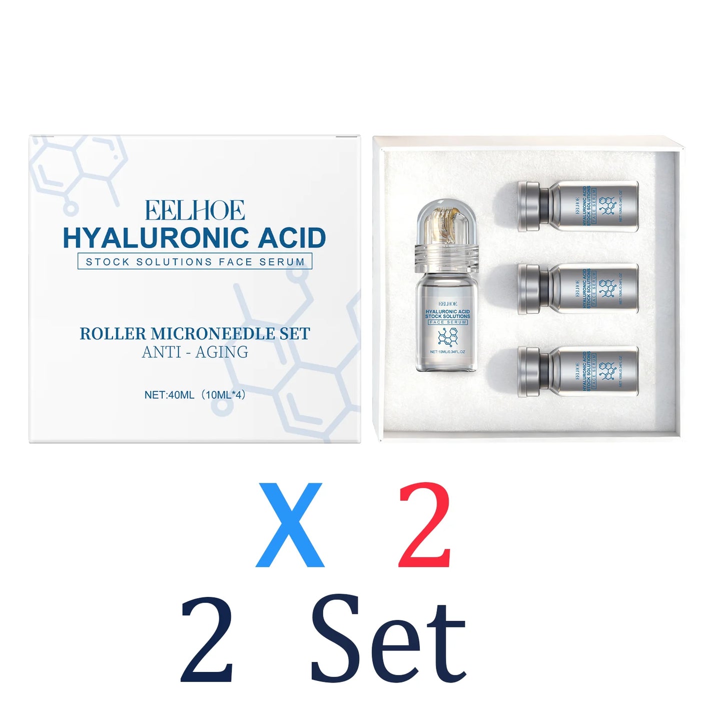 Niacinamide Microneedle Facial Serum Kit