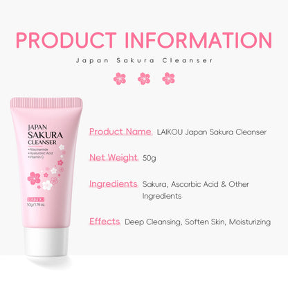 Japan Sakura Gentle Face Wash