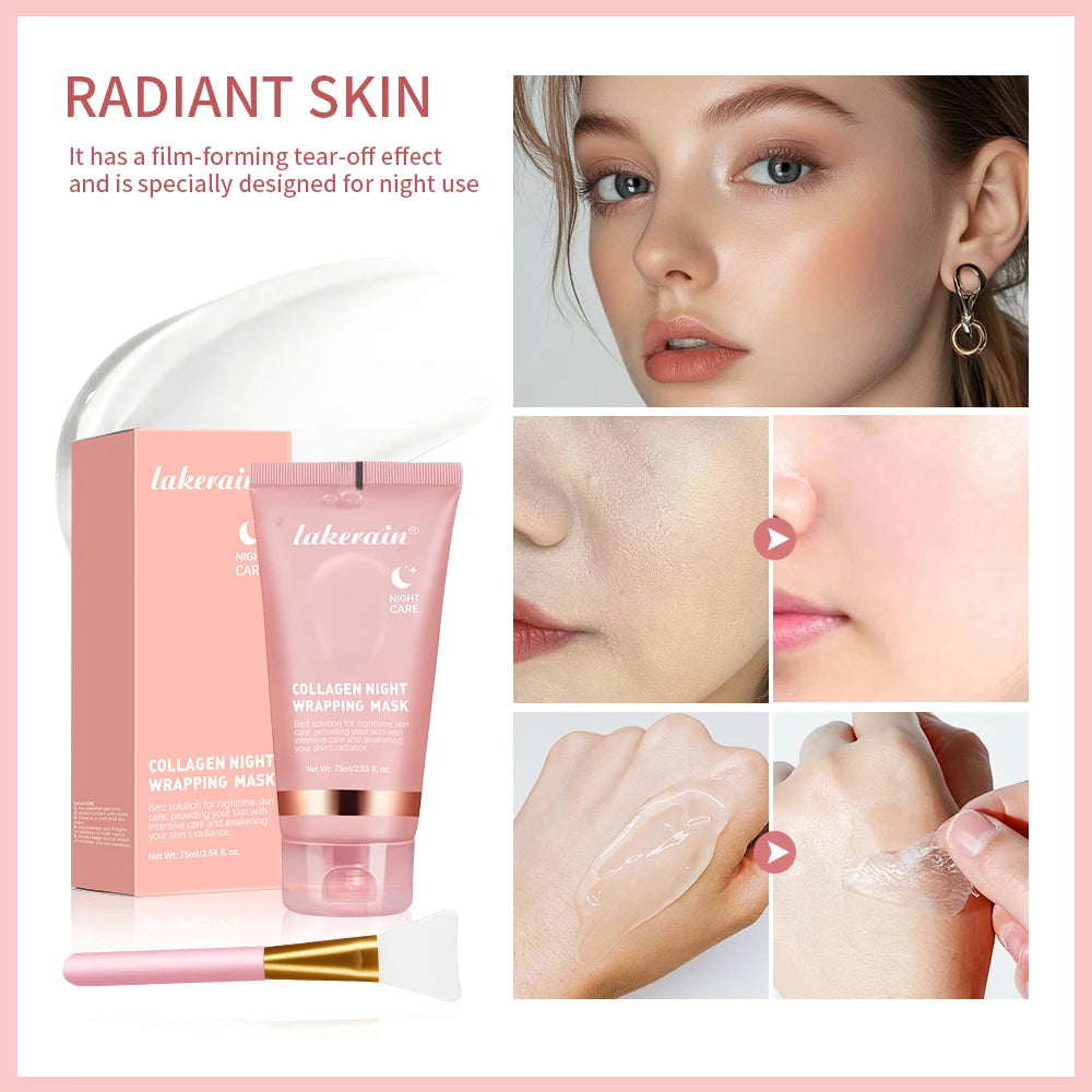 Collagen Wrapping Mask & Brush Set