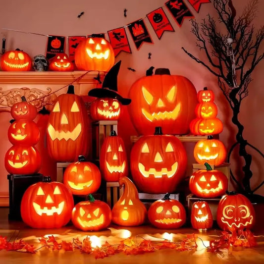Decorative Halloween Pumpkin Light