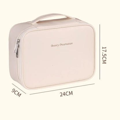 Large Capacity Double Layer Makeup Bag