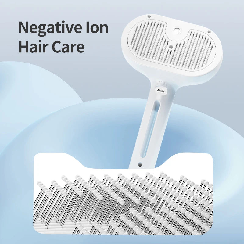 Pet Automatic Spray Hair Comb