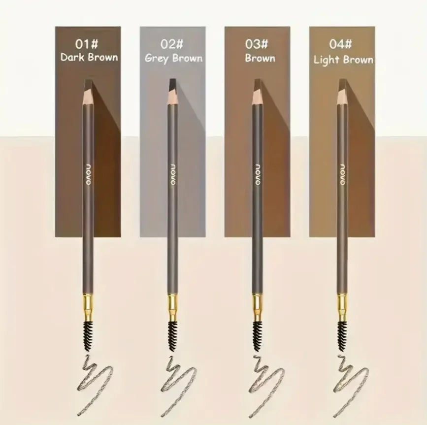 4 Pack Waterproof Eyebrow Pencils