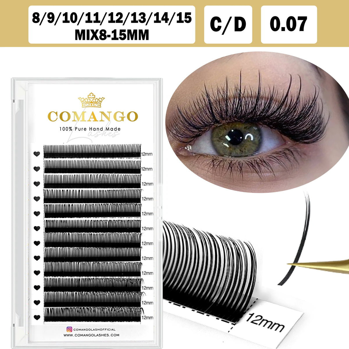 CoMango Premium 5D Flower Fairy Lashes
