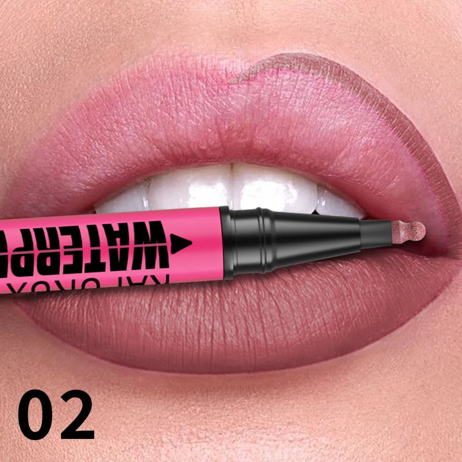 KAFURUX Waterproof Matte Lip Liner